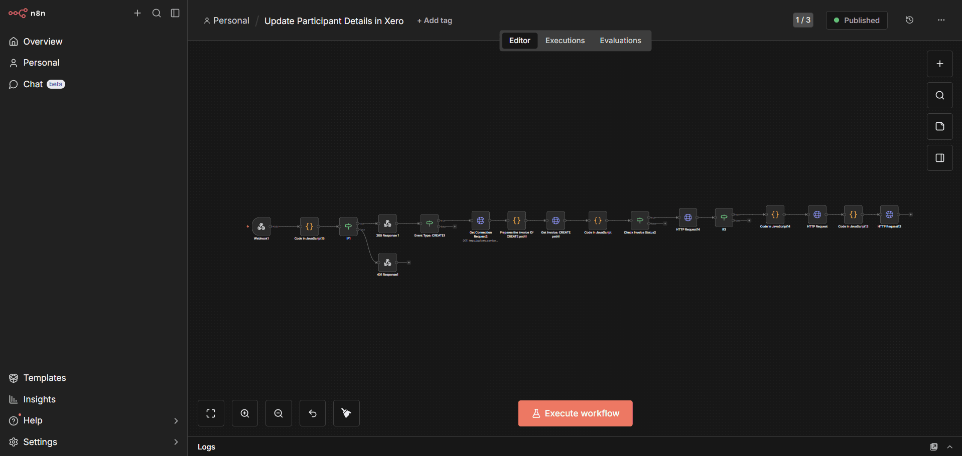Automated Invoice Sync: Zoho CRM → Xero